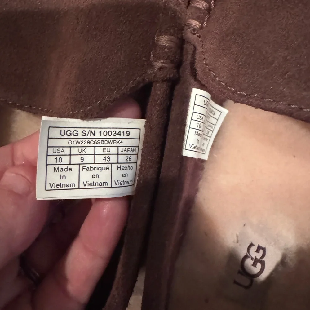 UGG Men's Brown Loafers/Slippers - Picture 4 of 5